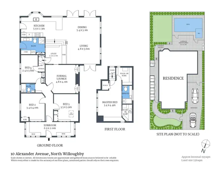 Floorplan of Homely house listing, 10 Alexander Avenue, Willoughby NSW 2068