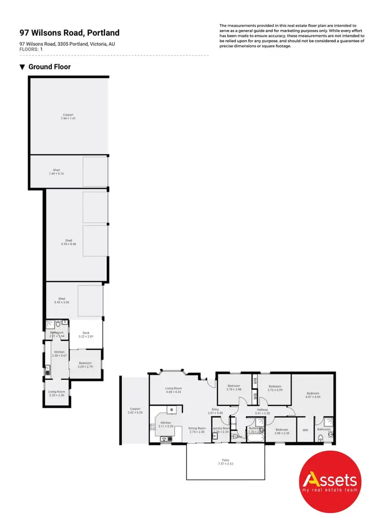Floorplan of Homely house listing, 97 Wilsons Road, Portland VIC 3305