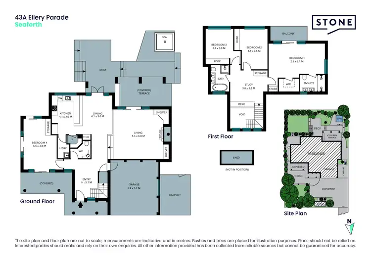 Floorplan of Homely house listing, 43a Ellery Parade, Seaforth NSW 2092