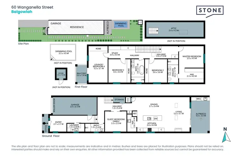 Floorplan of Homely house listing, 60 Wanganella Street, Balgowlah NSW 2093