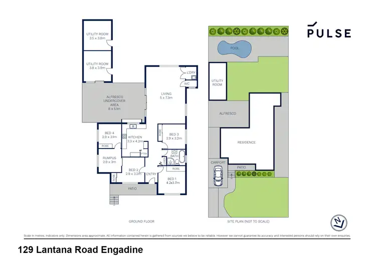 Floorplan of Homely house listing, 129 Lantana Road, Engadine NSW 2233