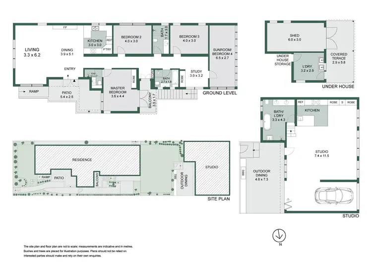 Floorplan of Homely house listing, 6 Cullen Street, Lane Cove NSW 2066