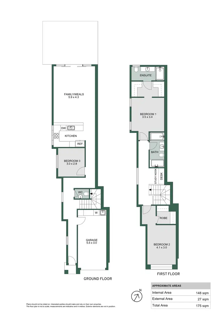 Floorplan of Homely house listing, 3 & 3B Salisbury Terrace, Camden Park SA 5038
