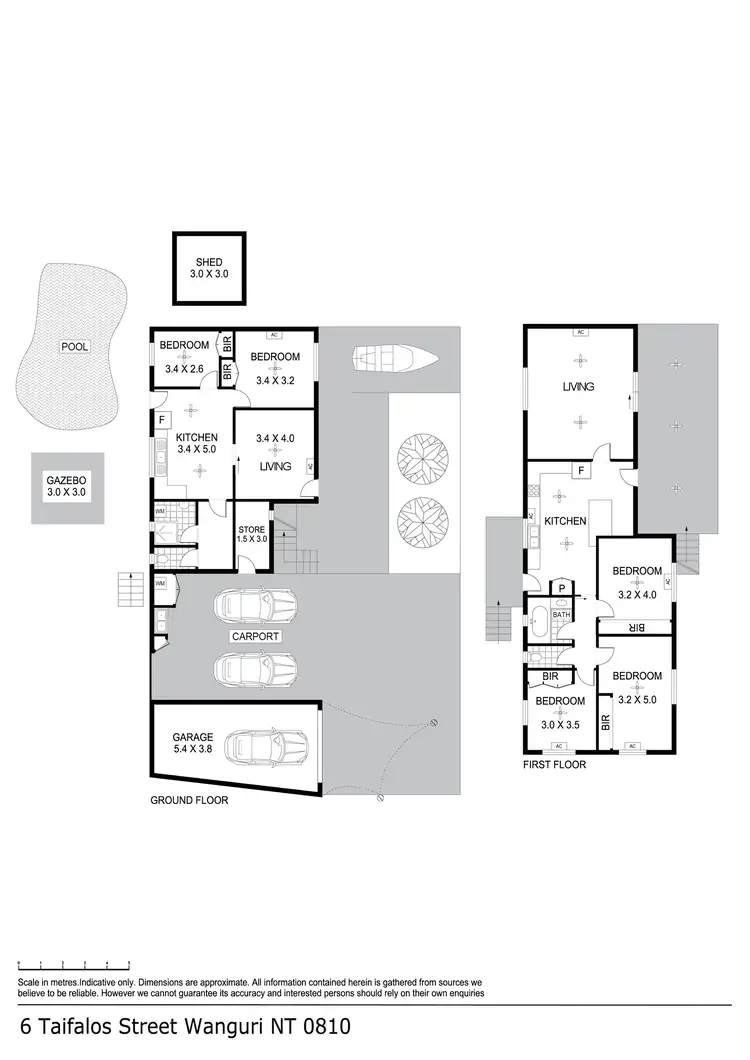 Floorplan of Homely house listing, 6 Taifalos Street, Wanguri NT 810