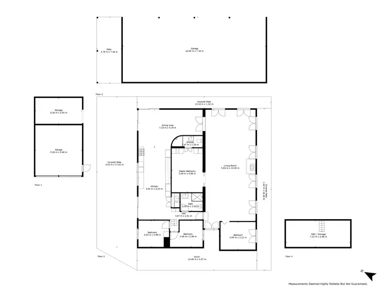 Floorplan of Homely house listing, 439 Spring Valley Road, Flowerdale VIC 3717