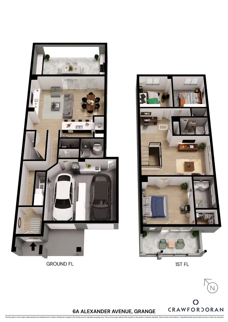 Floorplan of Homely house listing, 6A Alexander Avenue, Grange SA 5022