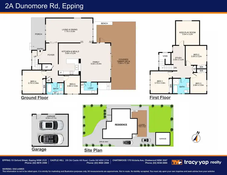 Floorplan of Homely house listing, 2A Dunmore Road, Epping NSW 2121