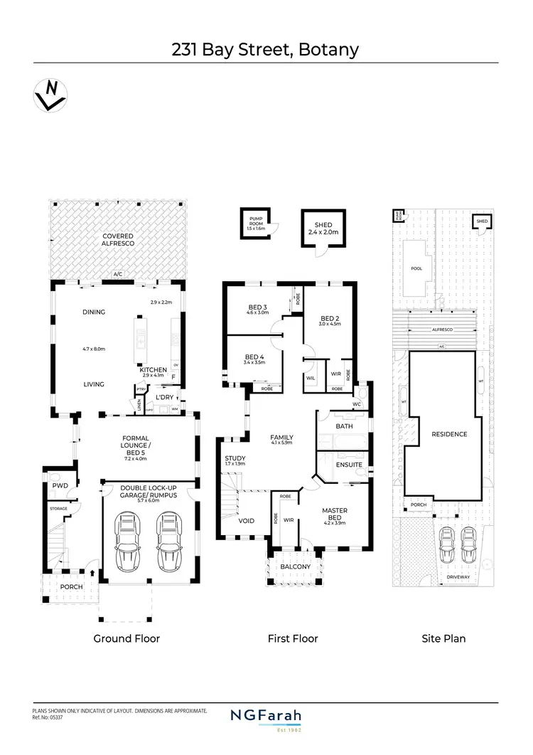 Floorplan of Homely house listing, 231 Bay Street, Botany NSW 2019