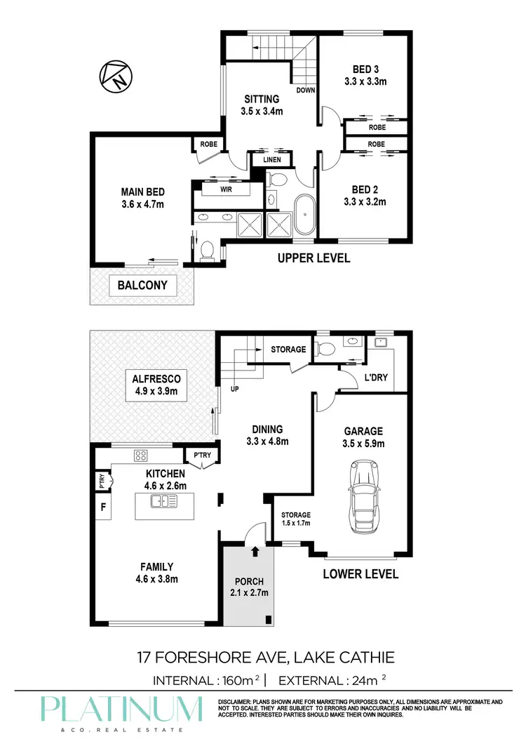 Floorplan of Homely semi-detached listing, 17 Foreshore Avenue, Lake Cathie NSW 2445