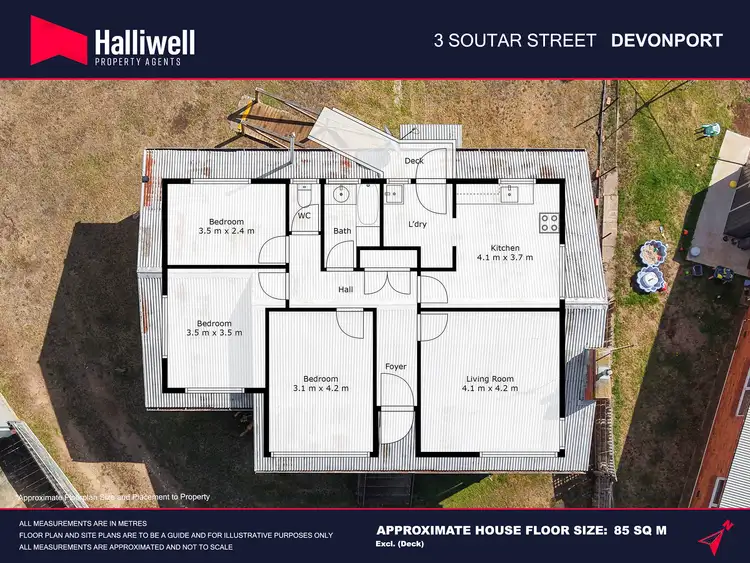 Floorplan of Homely house listing, 3 Soutar Street, Devonport TAS 7310