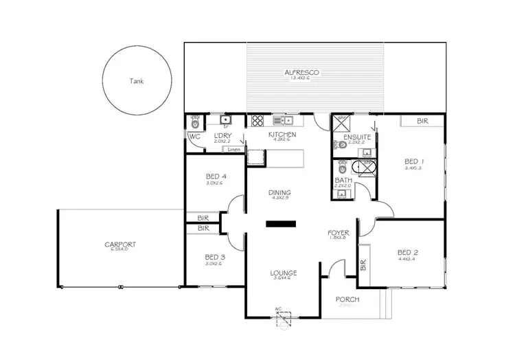 Floorplan of Homely house listing, 75 Matthew Place, Port Lincoln SA 5606