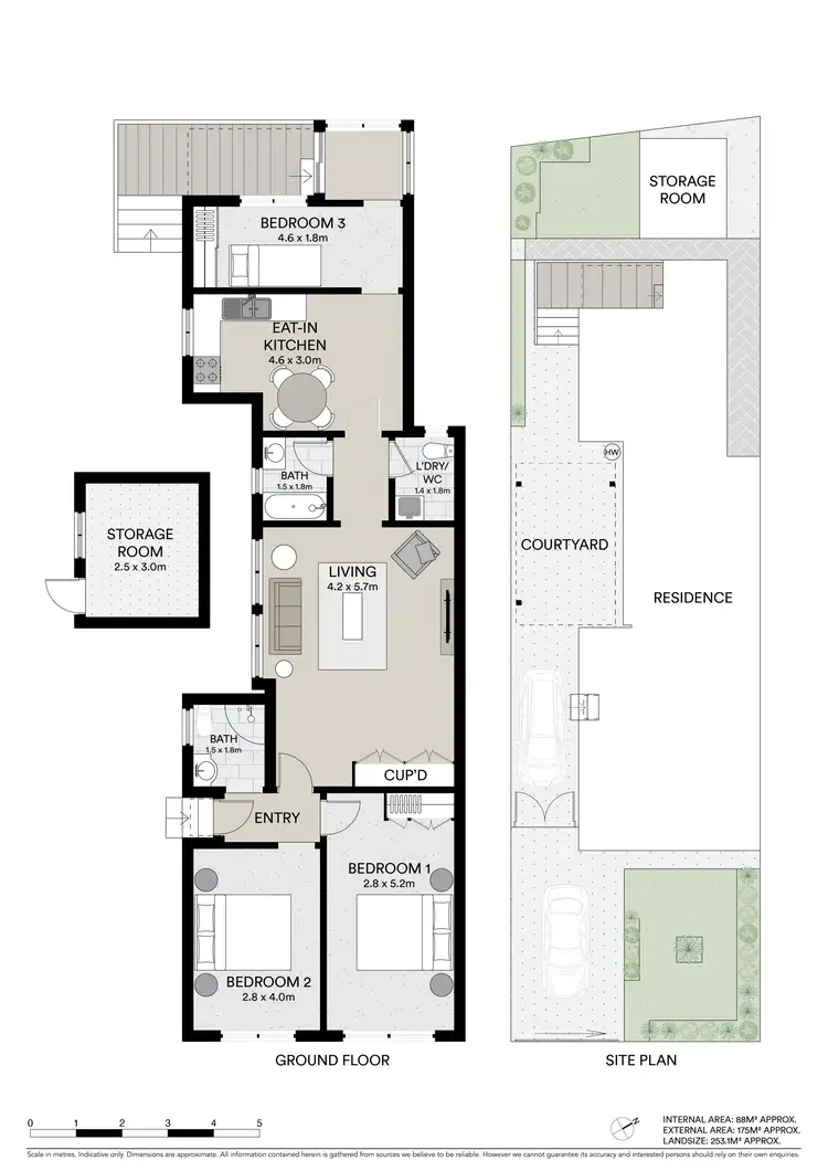 Floorplan of Homely semi-detached listing, 9 Bede Street, Strathfield South NSW 2136
