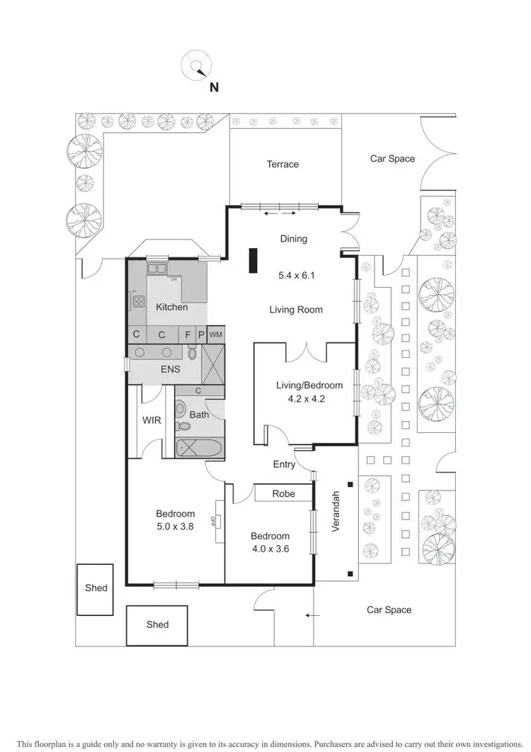 Floorplan of Homely house listing, 7 Wilton Grove, Elwood VIC 3184