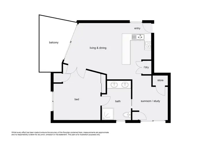 Floorplan of Homely unit listing, 7/205 McLeod Street, Cairns North QLD 4870