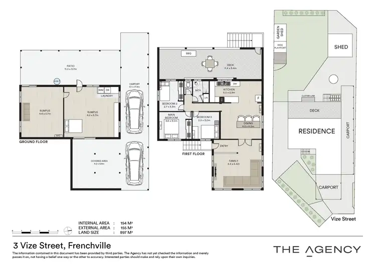 Floorplan of Homely house listing, 3 Vize Street, Frenchville QLD 4701