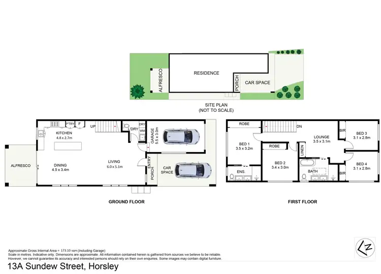 Floorplan of Homely house listing, 13 Sundew Street, Horsley NSW 2530
