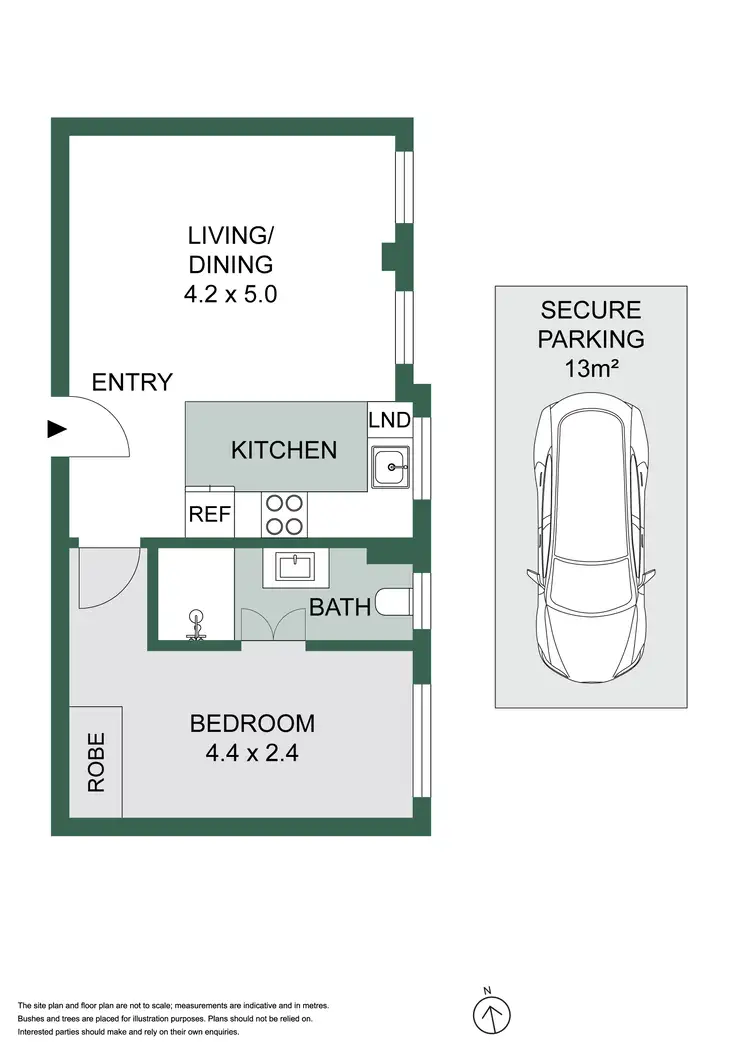 Floorplan of Homely apartment listing, 6/679 Bourke Street, Surry Hills NSW 2010
