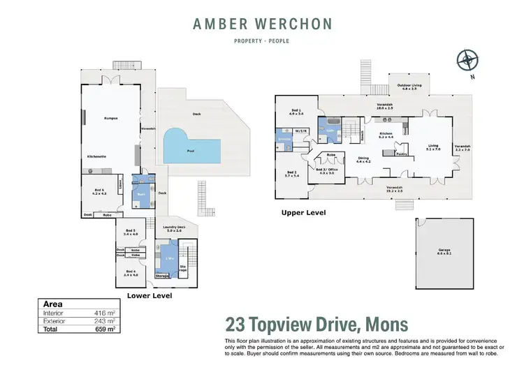 Floorplan of Homely rural property listing, 23 Topview Drive, Mons QLD 4556