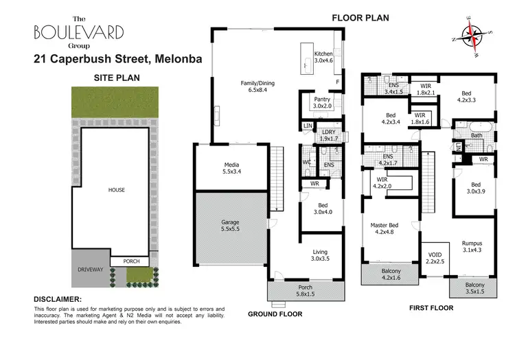 Floorplan of Homely house listing, 21 Caperbush Street, Marsden Park NSW 2765