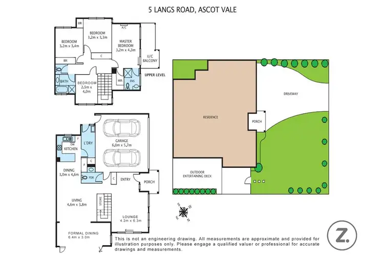 Floorplan of Homely house listing, 5 Langs Road, Ascot Vale VIC 3032
