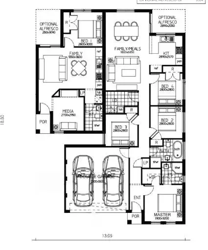 Floorplan of Homely house listing, Address available on request