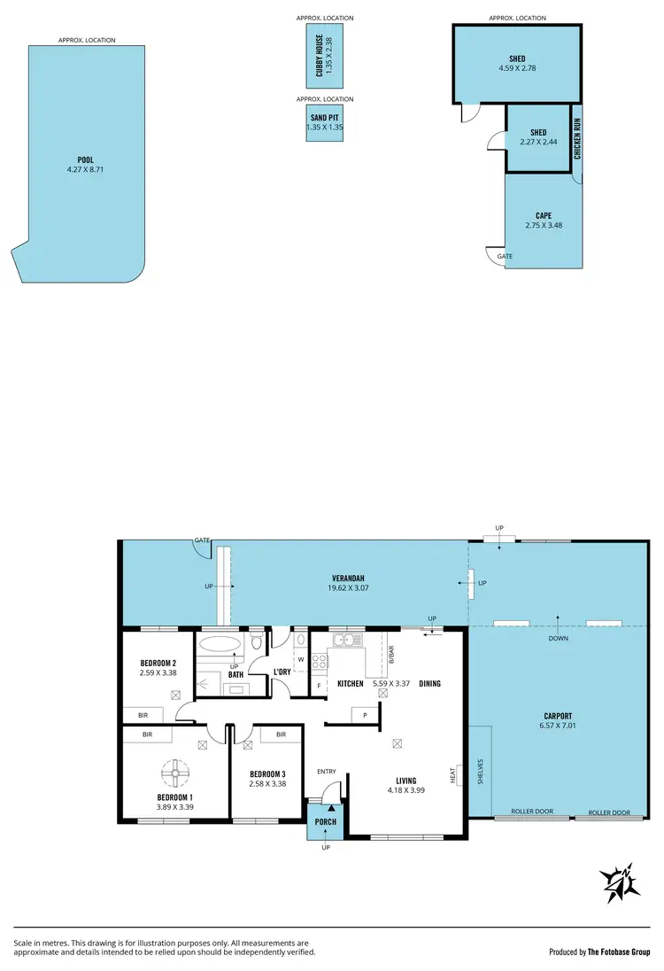 Floorplan of Homely house listing, 15 Edith Street, Morphett Vale SA 5162