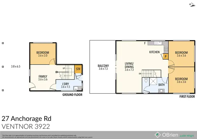 Floorplan of Homely house listing, 27 Anchorage Road, Ventnor VIC 3922