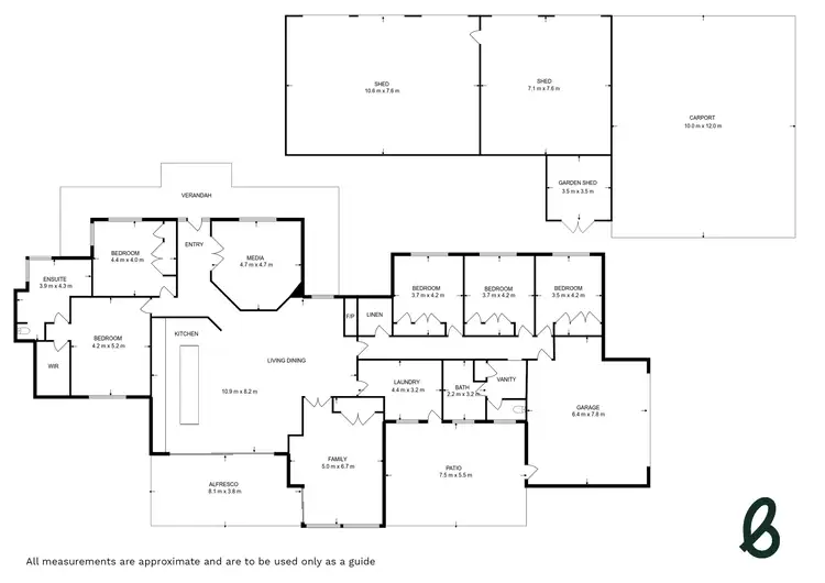 Floorplan of Homely rural property listing, 1401 Bridgman Road, Singleton NSW 2330