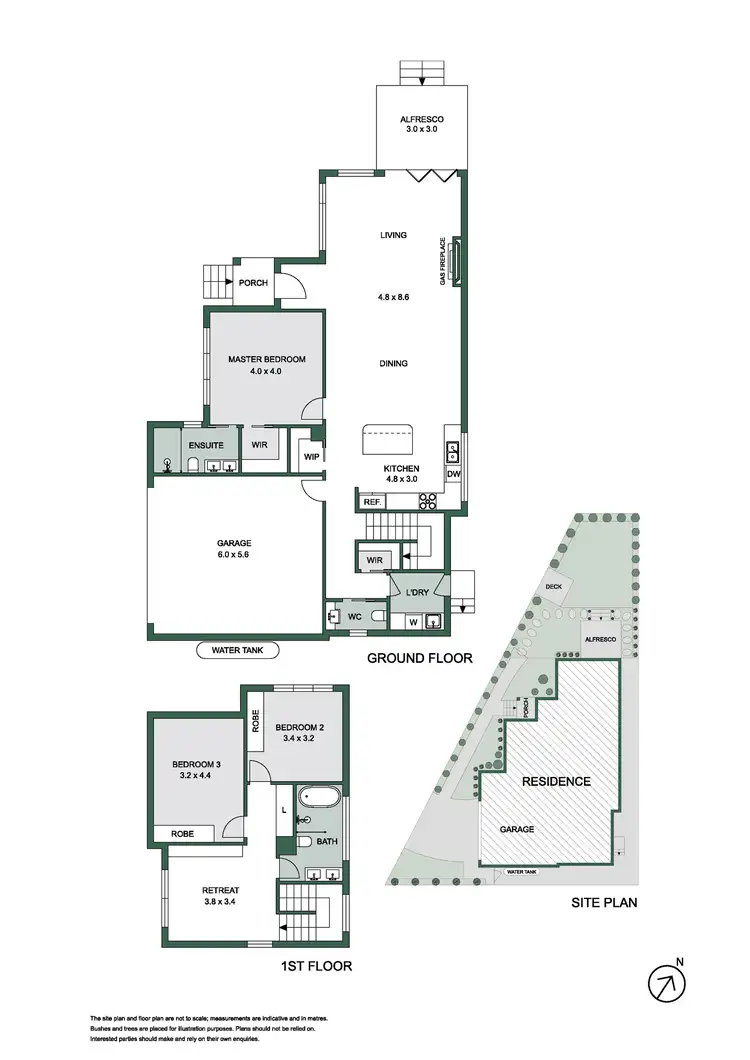 Floorplan of Homely house listing, 3 Dyson Street, Dromana VIC 3936