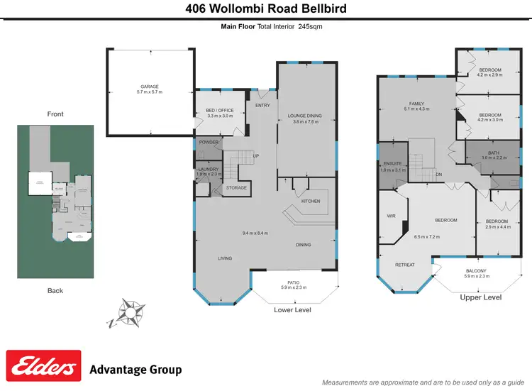 Floorplan of Homely house listing, 406 Wollombi Road, Bellbird NSW 2325