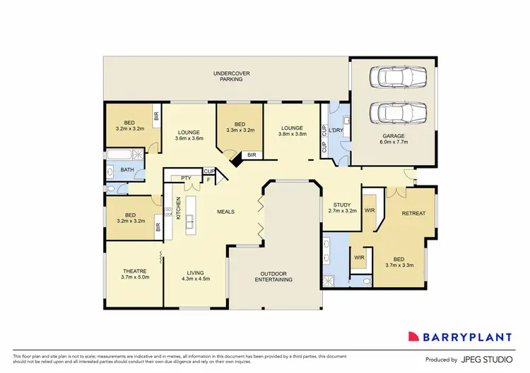 Floorplan of Homely house listing, 21 Woolwich Way, Taylors Hill VIC 3037