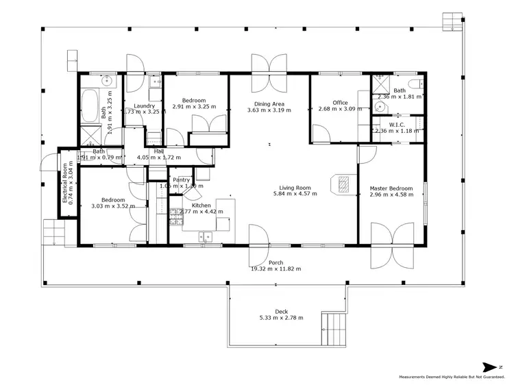 Floorplan of Homely house listing, 588 Larritts Lane, Glenburn VIC 3717