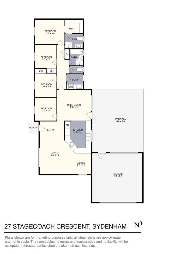 Floorplan of Homely house listing, 27 Stagecoach Crescent, Sydenham VIC 3037