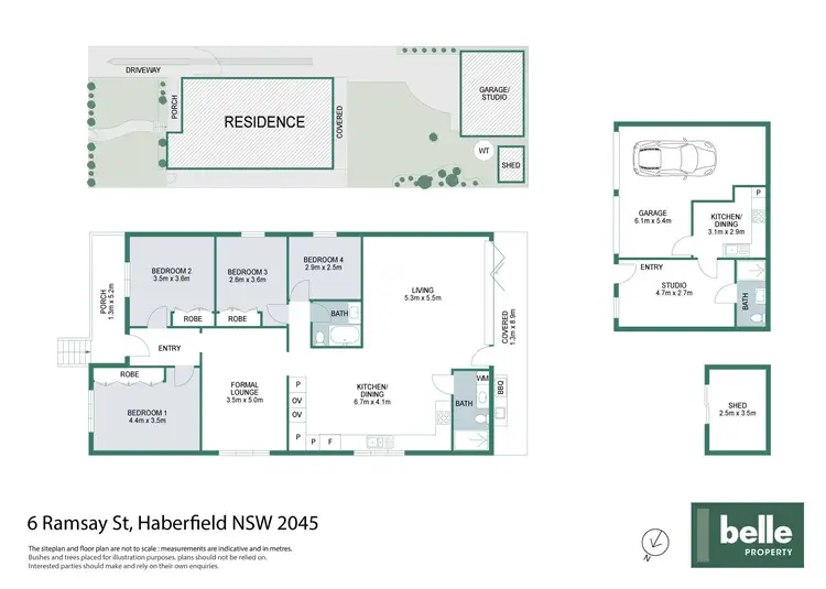 Floorplan of Homely house listing, 6 Ramsay Street, Haberfield NSW 2045