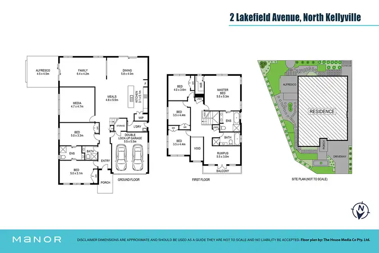 Floorplan of Homely house listing, 2 Lakefield Avenue, North Kellyville NSW 2155