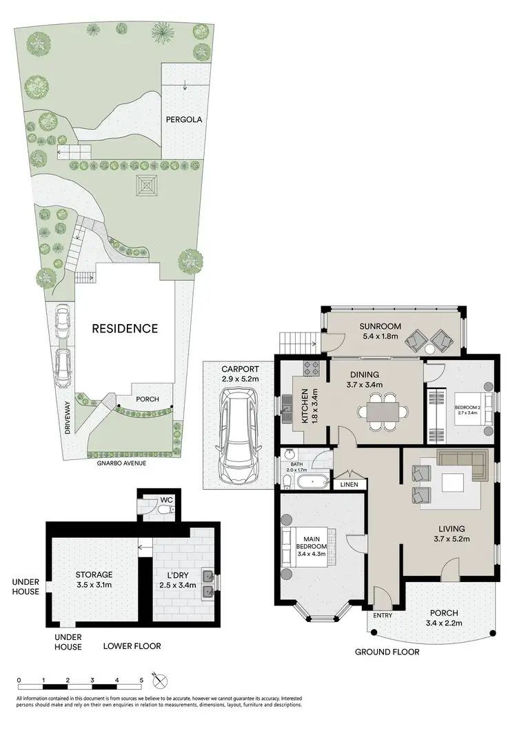 Floorplan of Homely house listing, 30 Gnarbo Avenue, Carss Park NSW 2221