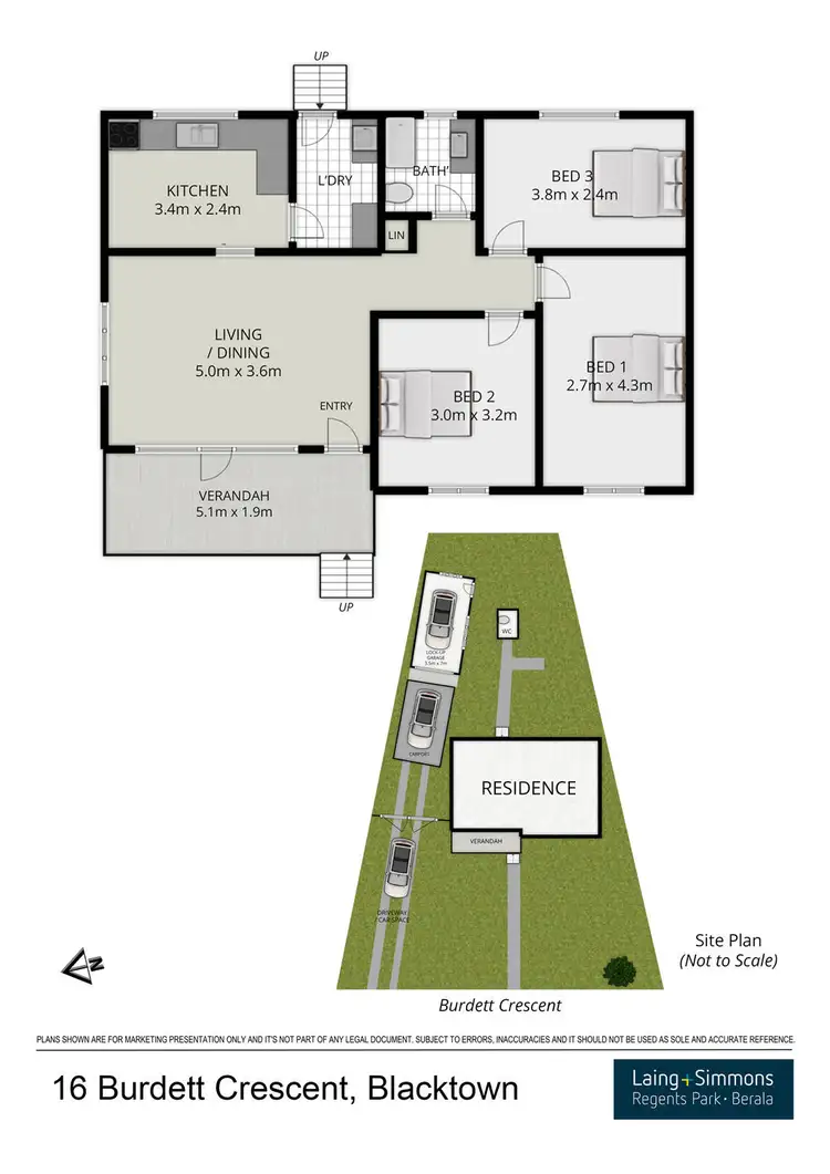 Floorplan of Homely house listing, 16 Burdett Crescent, Blacktown NSW 2148