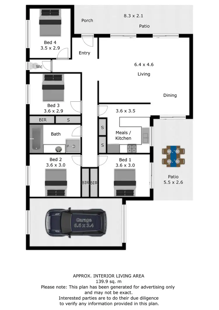 Floorplan of Homely house listing, 550 Roach Street, Lavington NSW 2641