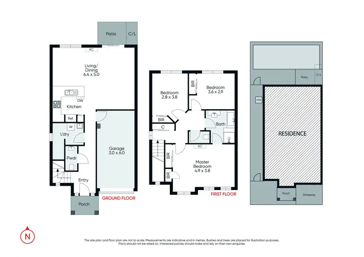 Floorplan of Homely townhouse listing, 19/62 Andrew Street, Melton South VIC 3338