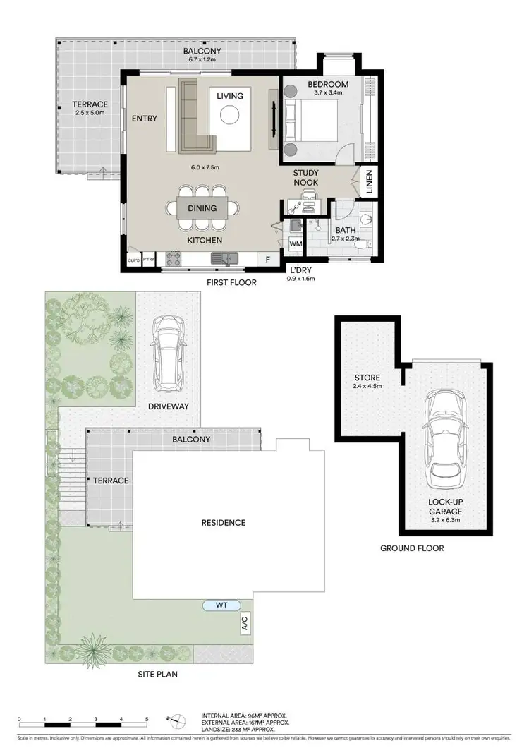 Floorplan of Homely townhouse listing, 5 Main Avenue, Lidcombe NSW 2141