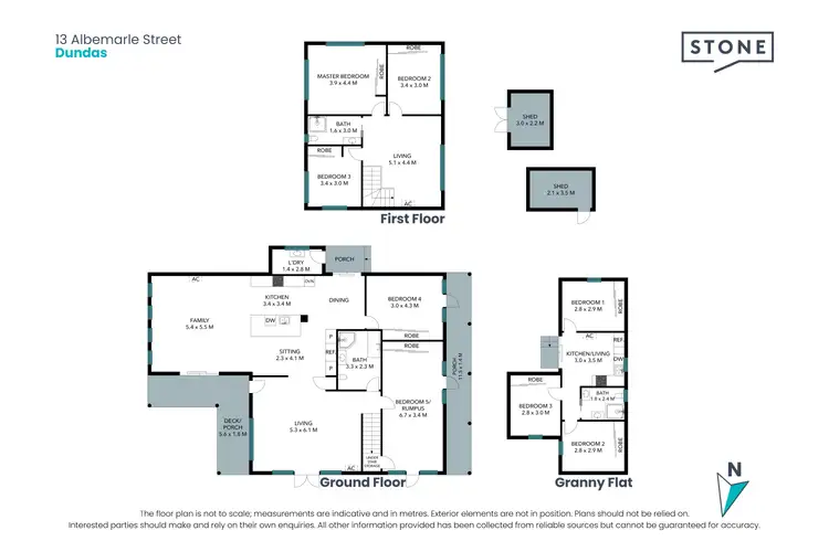 Floorplan of Homely house listing, 13 Albemarle Street, Dundas NSW 2117