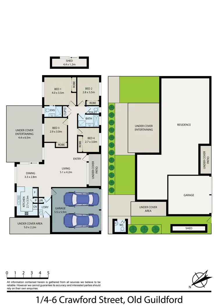 Floorplan of Homely house listing, 1/4-6 Crawford Street, Guildford NSW 2161