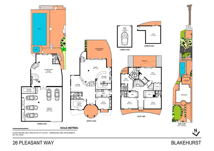 Floorplan of Homely house listing, 26 Pleasant Way, Blakehurst NSW 2221