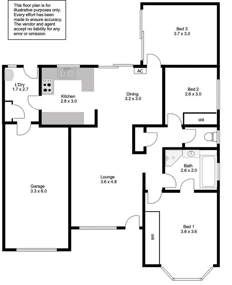 Floorplan of Homely house listing, 8/18 New West Road, Port Lincoln SA 5606