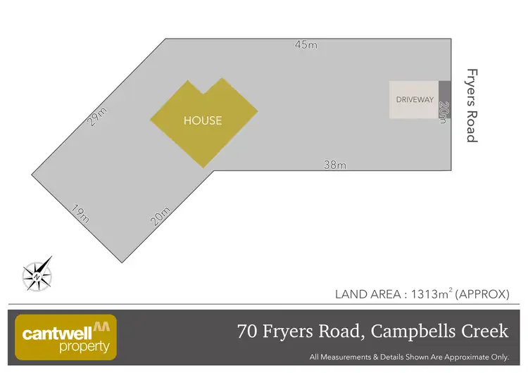Floorplan of Homely house listing, Lot 1, 70 Fryers Road, Campbells Creek VIC 3451