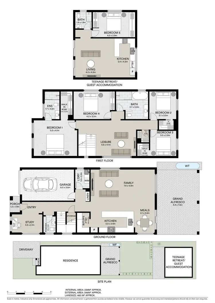 Floorplan of Homely house listing, 47 Baltimore Street, Belfield NSW 2191