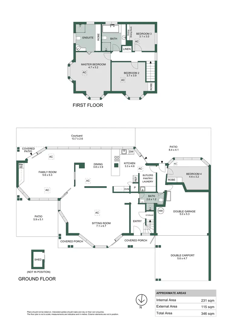 Floorplan of Homely house listing, 2B Fernbank Terrace, Stonyfell SA 5066