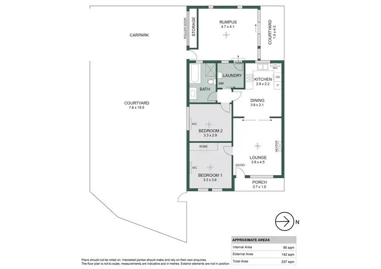 Floorplan of Homely house listing, 1/36 Third Avenue, St Morris SA 5068