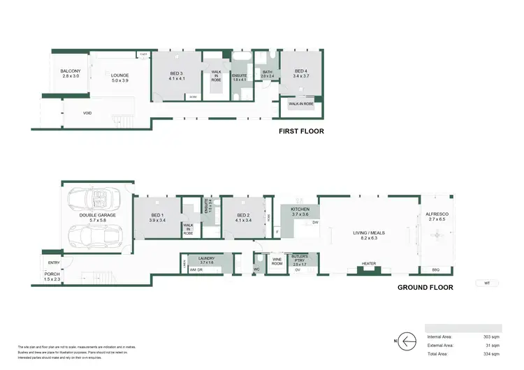 Floorplan of Homely house listing, 15 Brooklyn Avenue, Glenelg North SA 5045