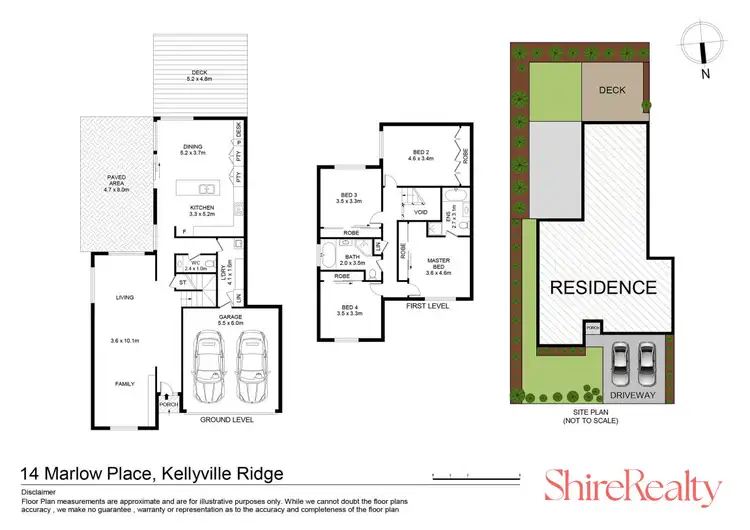 Floorplan of Homely house listing, 14 Marlow Place, Kellyville Ridge NSW 2155